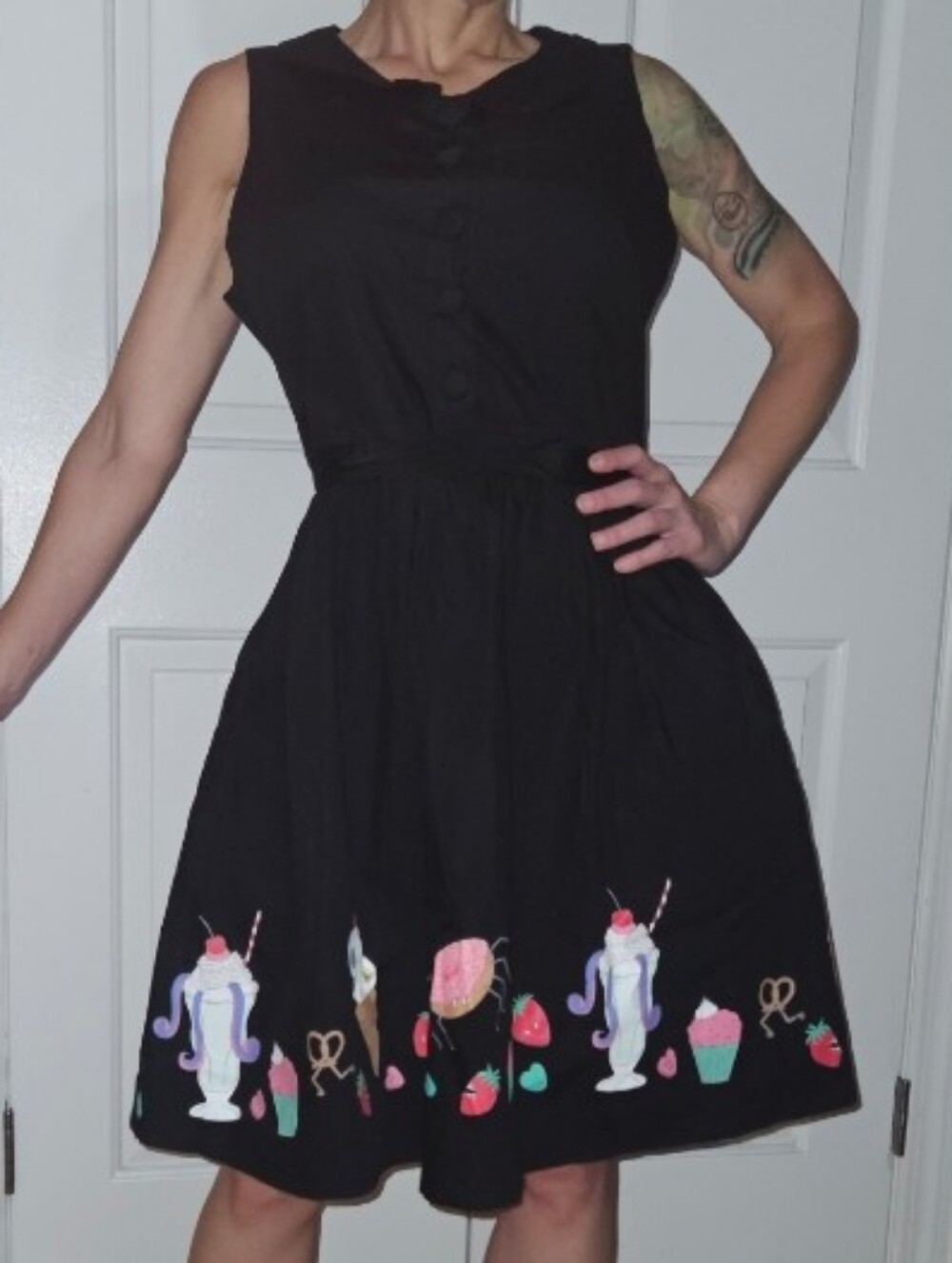 Black Friday by Dangerfield Gothabilly Pinup Dress